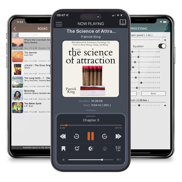 Download fo free audiobook The Science of Attraction by Patrick King and listen anywhere on your iOS devices in the ListenBook app.
