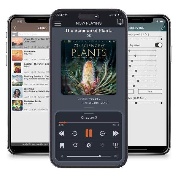 Download fo free audiobook The Science of Plants: Inside Their Secret World by DK and listen anywhere on your iOS devices in the ListenBook app.