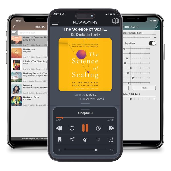 Download fo free audiobook The Science of Scaling: Grow Your Business Bigger and Faster Than You Think Possible by Dr. Benjamin Hardy and listen anywhere on your iOS devices in the ListenBook app.