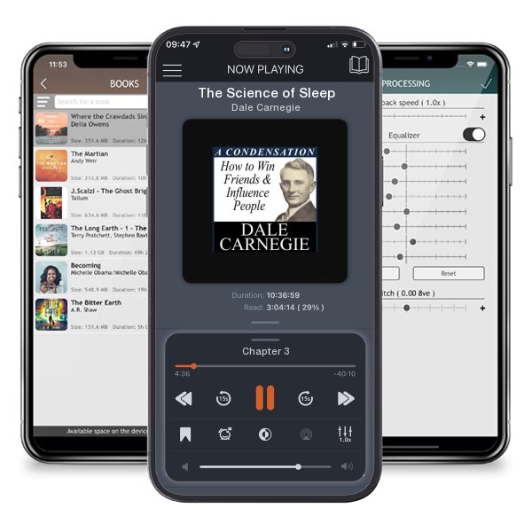 Download fo free audiobook The Science of Sleep by Dale Carnegie and listen anywhere on your iOS devices in the ListenBook app.