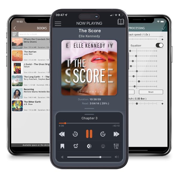 Download fo free audiobook The Score by Elle Kennedy and listen anywhere on your iOS devices in the ListenBook app.