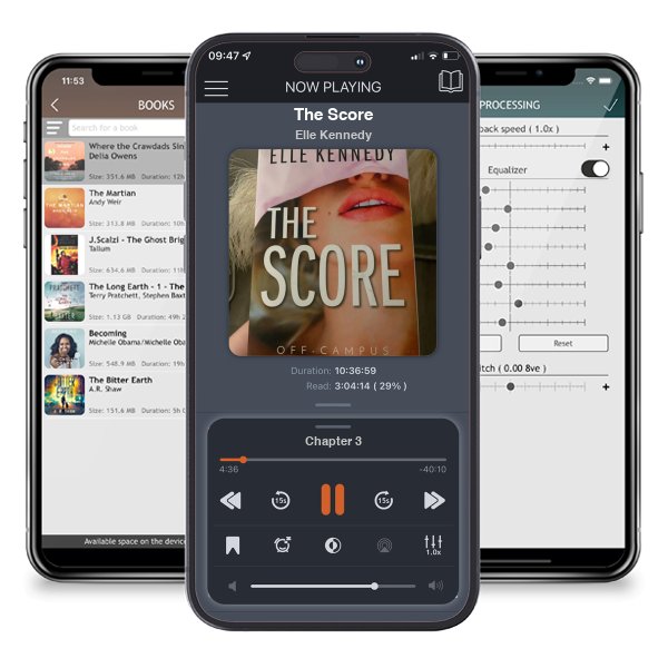 Download fo free audiobook The Score by Elle Kennedy and listen anywhere on your iOS devices in the ListenBook app.