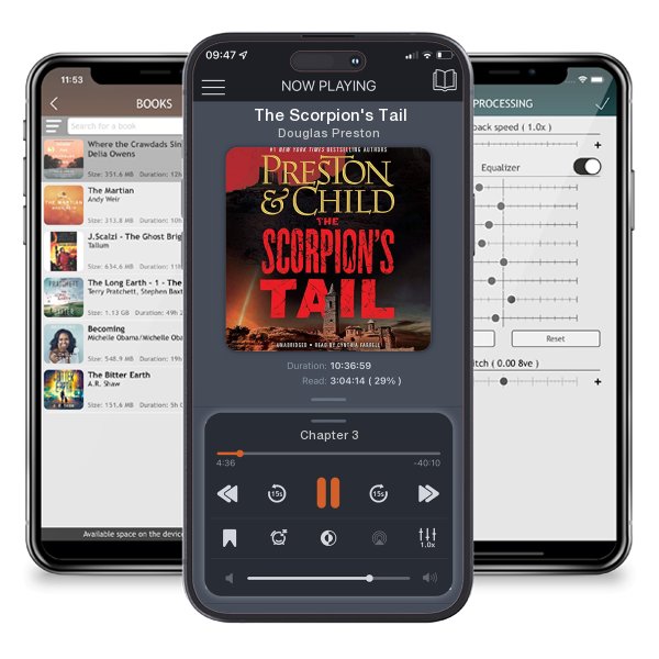 Download fo free audiobook The Scorpion's Tail by Douglas Preston and listen anywhere on your iOS devices in the ListenBook app.