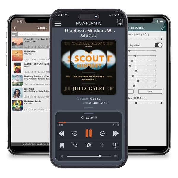 Download fo free audiobook The Scout Mindset: Why Some People See Things Clearly and... by Julia Galef and listen anywhere on your iOS devices in the ListenBook app.