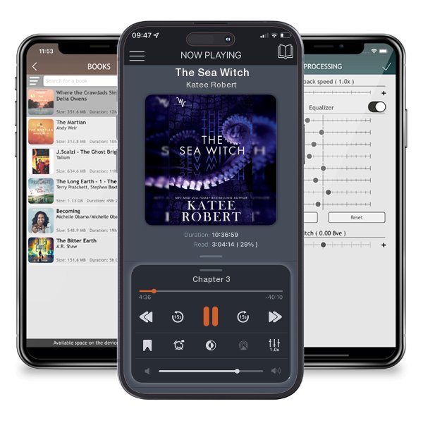 Download fo free audiobook The Sea Witch by Katee Robert and listen anywhere on your iOS devices in the ListenBook app.