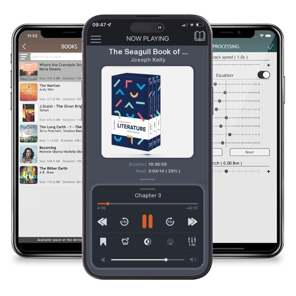 Download fo free audiobook The Seagull Book of Literature by Joseph Kelly and listen anywhere on your iOS devices in the ListenBook app.