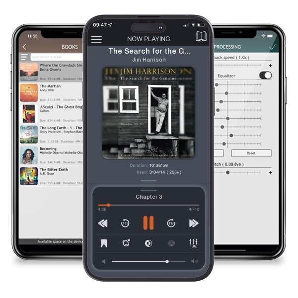 Download fo free audiobook The Search for the Genuine: Nonfiction, 1970-2015 by Jim Harrison and listen anywhere on your iOS devices in the ListenBook app.