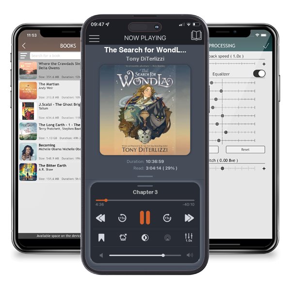 Download fo free audiobook The Search for WondLa by Tony DiTerlizzi and listen anywhere on your iOS devices in the ListenBook app.