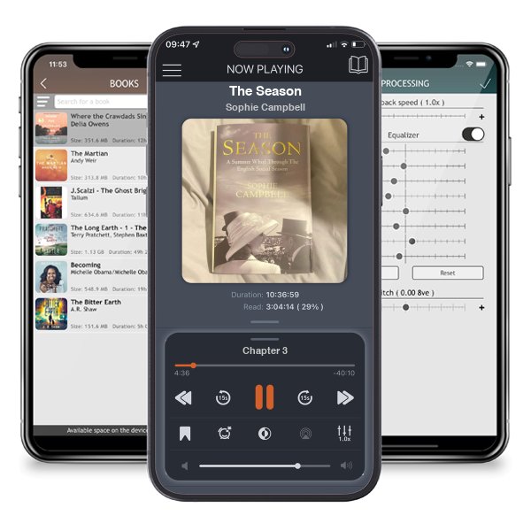 Download fo free audiobook The Season by Sophie Campbell and listen anywhere on your iOS devices in the ListenBook app.