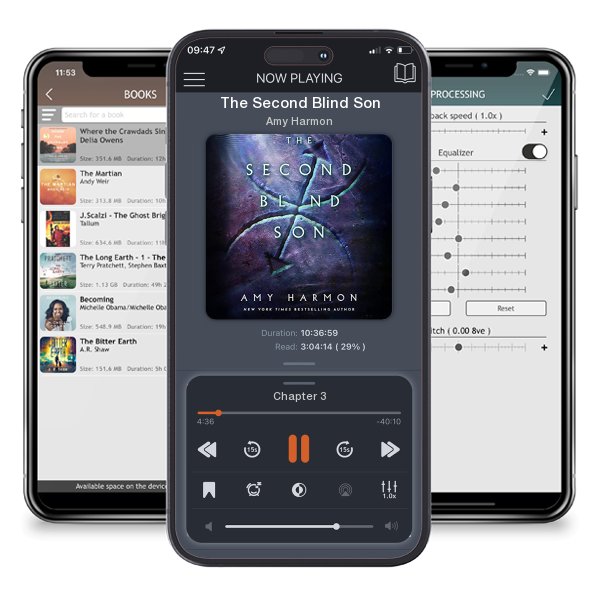 Download fo free audiobook The Second Blind Son by Amy Harmon and listen anywhere on your iOS devices in the ListenBook app.