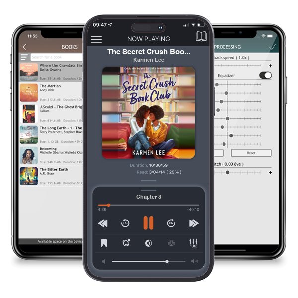 Download fo free audiobook The Secret Crush Book Club - Peach Blossom by Karmen Lee and listen anywhere on your iOS devices in the ListenBook app.