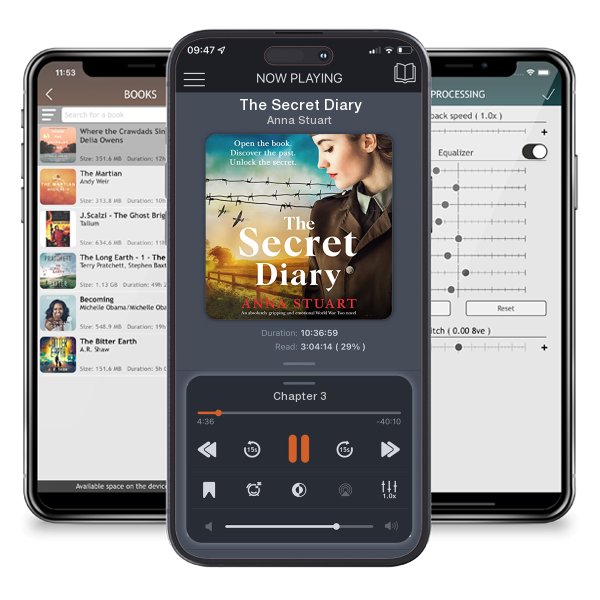 Download fo free audiobook The Secret Diary by Anna Stuart and listen anywhere on your iOS devices in the ListenBook app.