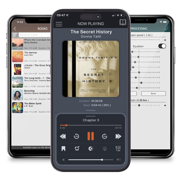 Download fo free audiobook The Secret History by Donna Tartt and listen anywhere on your iOS devices in the ListenBook app.