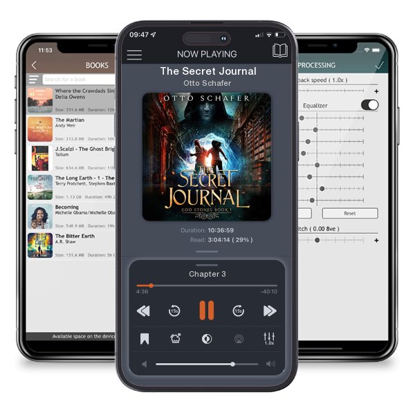Download fo free audiobook The Secret Journal by Otto Schafer and listen anywhere on your iOS devices in the ListenBook app.