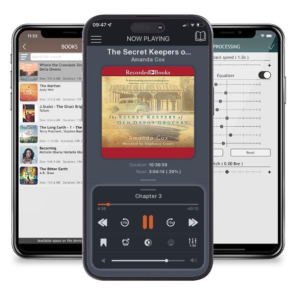 Download fo free audiobook The Secret Keepers of Old Depot Grocery by Amanda Cox and listen anywhere on your iOS devices in the ListenBook app.