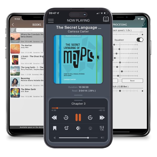 Download fo free audiobook The Secret Language of Maps: How to Tell Visual Stories with Data (Stanford d.school Library) by Carissa Carter and listen anywhere on your iOS devices in the ListenBook app.