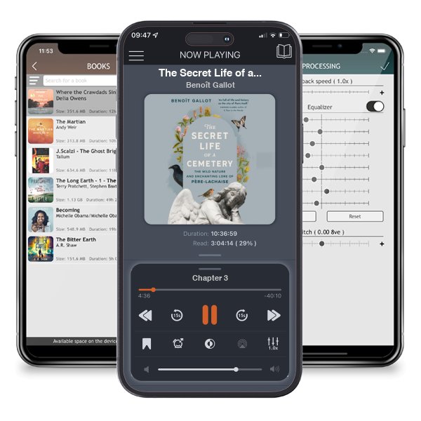 Download fo free audiobook The Secret Life of a Cemetery by Benoît Gallot and listen anywhere on your iOS devices in the ListenBook app.