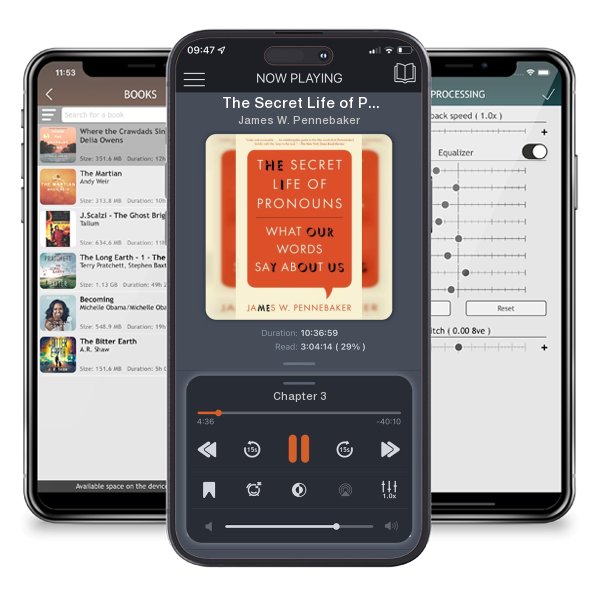 Download fo free audiobook The Secret Life of Pronouns: What Our Words Say About Us by James W. Pennebaker and listen anywhere on your iOS devices in the ListenBook app.