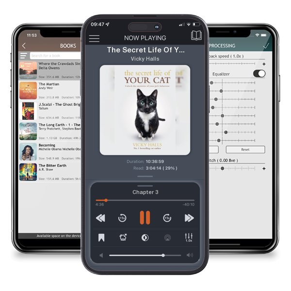 Download fo free audiobook The Secret Life Of Your Cat: Unlock the mysterious of your pet’s behaviour by Vicky Halls and listen anywhere on your iOS devices in the ListenBook app.