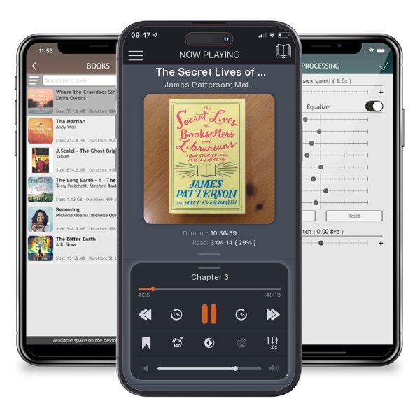 Download fo free audiobook The Secret Lives of Booksellers and Librarians by James Patterson; Matt Eversmann and listen anywhere on your iOS devices in the ListenBook app.