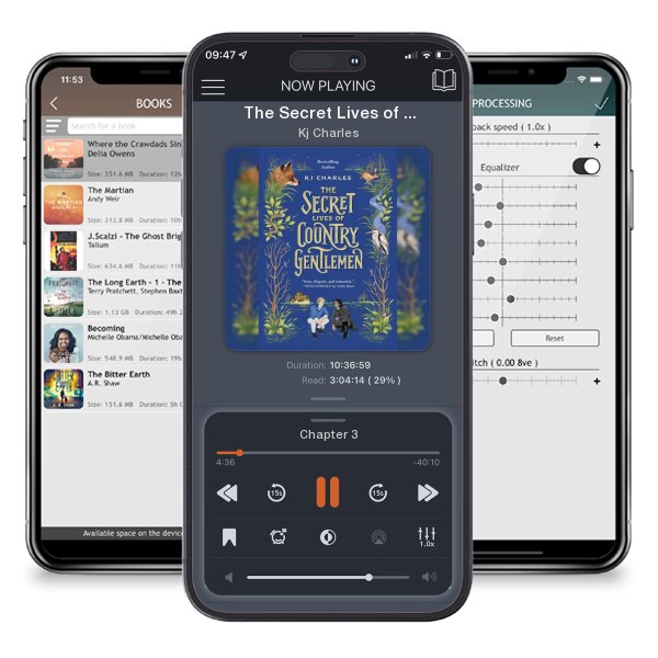 Download fo free audiobook The Secret Lives of Country Gentlemen by Kj Charles and listen anywhere on your iOS devices in the ListenBook app.