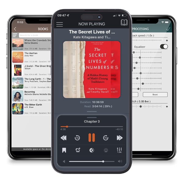 Download fo free audiobook The Secret Lives of Numbers: A Hidden History of Math's... by Kate Kitagawa and Timothy Revell and listen anywhere on your iOS devices in the ListenBook app.