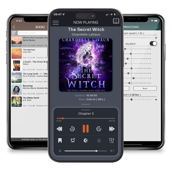 Download fo free audiobook The Secret Witch by Chandelle LaVaun and listen anywhere on your iOS devices in the ListenBook app.