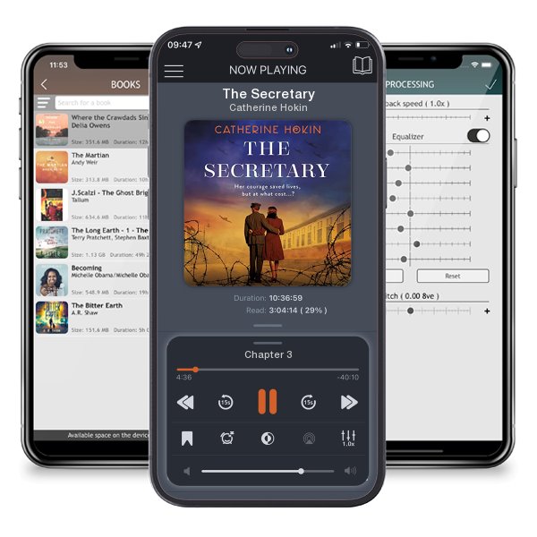 Download fo free audiobook The Secretary by Catherine Hokin and listen anywhere on your iOS devices in the ListenBook app.