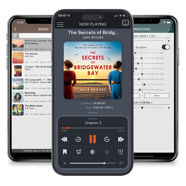 Download fo free audiobook The Secrets of Bridgewater Bay by Julie Brooks and listen anywhere on your iOS devices in the ListenBook app.