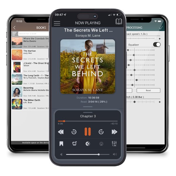 Download fo free audiobook The Secrets We Left Behind by Soraya M. Lane and listen anywhere on your iOS devices in the ListenBook app.