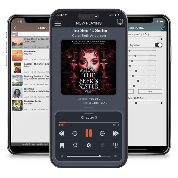 Download fo free audiobook The Seer's Sister by Carol Beth Anderson and listen anywhere on your iOS devices in the ListenBook app.