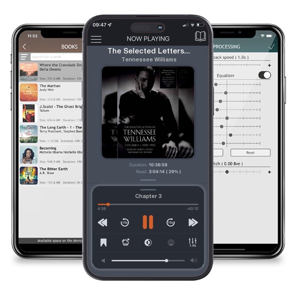 Download fo free audiobook The Selected Letters of Tennessee Williams, Volume I: 1920-1945 by Tennessee Williams and listen anywhere on your iOS devices in the ListenBook app.