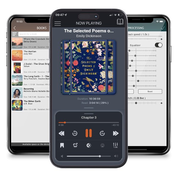 Download fo free audiobook The Selected Poems of Emily Dickinson by Emily Dickinson and listen anywhere on your iOS devices in the ListenBook app.