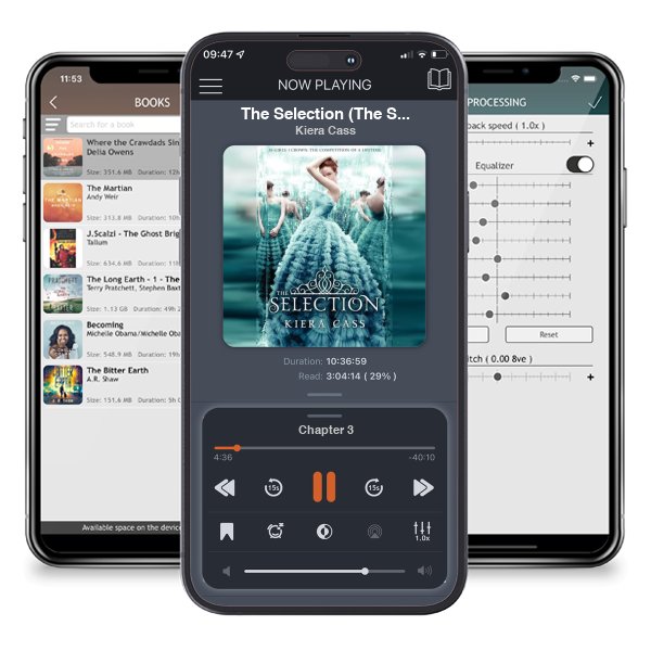 Download fo free audiobook The Selection (The Selection, #1) by Kiera Cass and listen anywhere on your iOS devices in the ListenBook app.