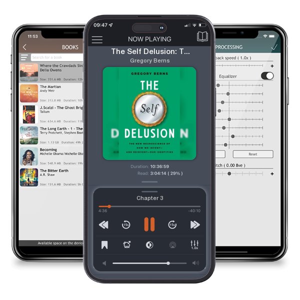 Download fo free audiobook The Self Delusion: The New Neuroscience of How We Invent--And... by Gregory Berns and listen anywhere on your iOS devices in the ListenBook app.