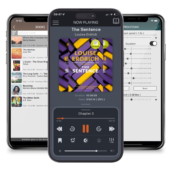 Download fo free audiobook The Sentence by Louise Erdrich and listen anywhere on your iOS devices in the ListenBook app.