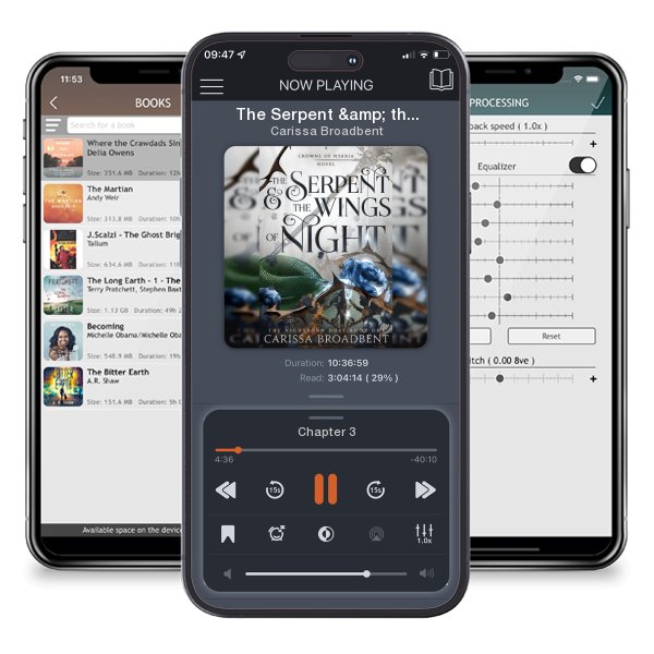 Download fo free audiobook The Serpent & the Wings of Night by Carissa Broadbent and listen anywhere on your iOS devices in the ListenBook app.