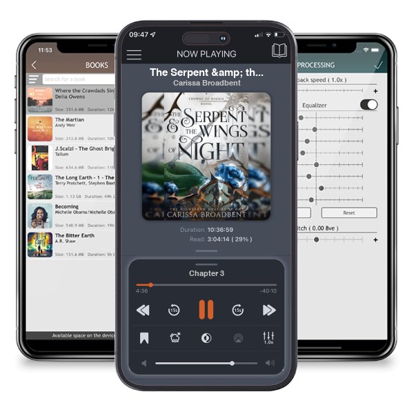 Download fo free audiobook The Serpent & the Wings of Night: The Nightborn Duet Book One by Carissa Broadbent and listen anywhere on your iOS devices in the ListenBook app.