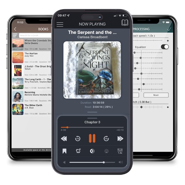 Download fo free audiobook The Serpent and the Wings of Night by Carissa Broadbent and listen anywhere on your iOS devices in the ListenBook app.