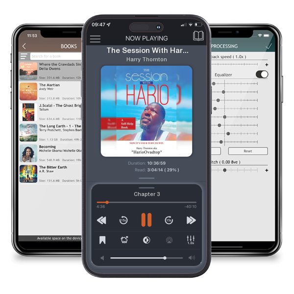 Download fo free audiobook The Session With Hario: Now It's Your Turn to Win by Harry Thornton and listen anywhere on your iOS devices in the ListenBook app.