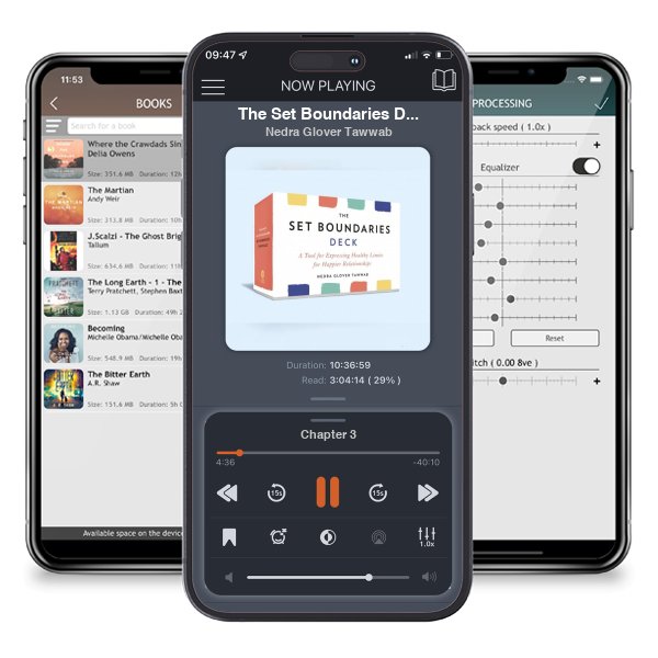 Download fo free audiobook The Set Boundaries Deck: A Tool for Expressing Healthy Limits... by Nedra Glover Tawwab and listen anywhere on your iOS devices in the ListenBook app.