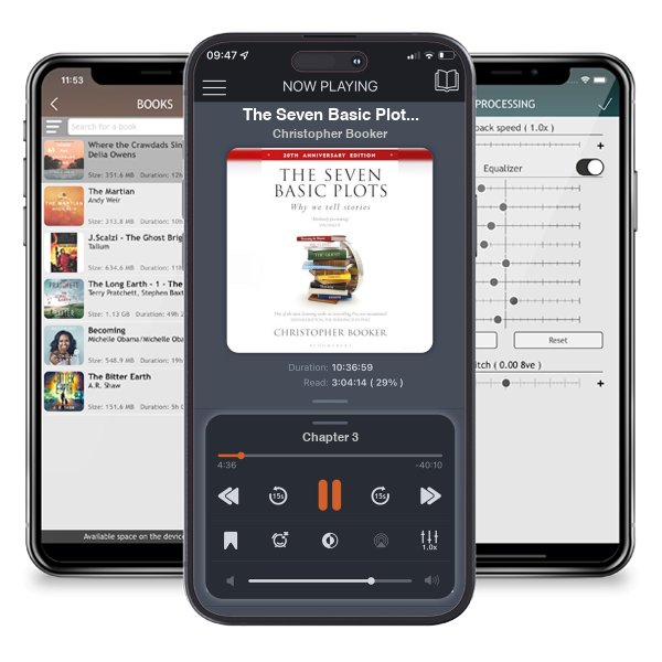 Download fo free audiobook The Seven Basic Plots by Christopher Booker and listen anywhere on your iOS devices in the ListenBook app.