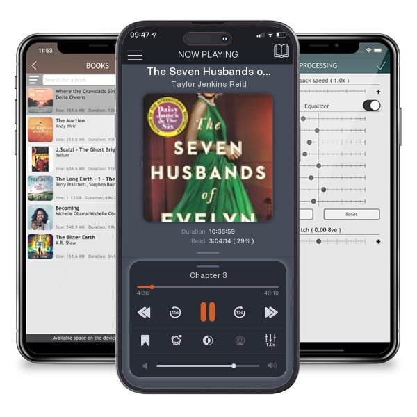 Download fo free audiobook The Seven Husbands of Evelyn... by Taylor Jenkins Reid and listen anywhere on your iOS devices in the ListenBook app.