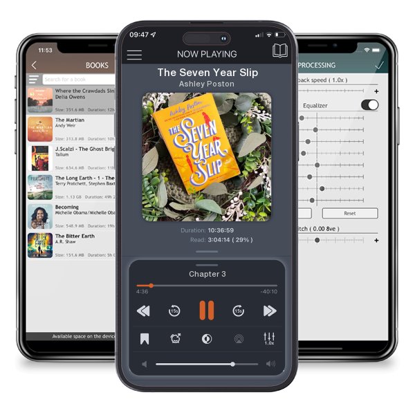 Download fo free audiobook The Seven Year Slip by Ashley Poston and listen anywhere on your iOS devices in the ListenBook app.