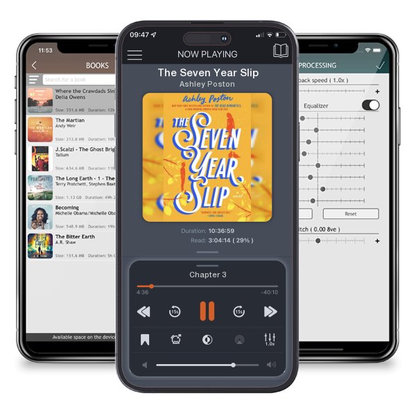 Download fo free audiobook The Seven Year Slip by Ashley Poston and listen anywhere on your iOS devices in the ListenBook app.