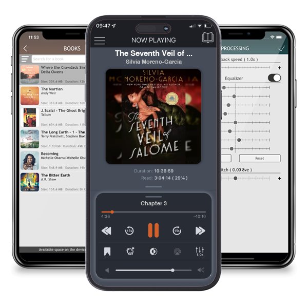 Download fo free audiobook The Seventh Veil of Salome: A GMA Book Club Pick by Silvia Moreno-Garcia and listen anywhere on your iOS devices in the ListenBook app.