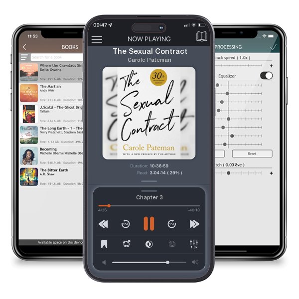 Download fo free audiobook The Sexual Contract by Carole Pateman and listen anywhere on your iOS devices in the ListenBook app.