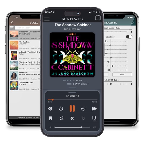 Download fo free audiobook The Shadow Cabinet by Juno Dawson and listen anywhere on your iOS devices in the ListenBook app.