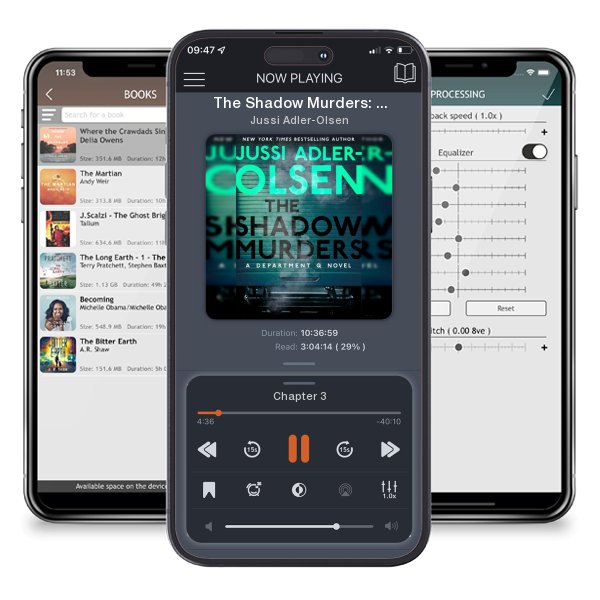 Download fo free audiobook The Shadow Murders: A Department Q Novel by Jussi Adler-Olsen and listen anywhere on your iOS devices in the ListenBook app.