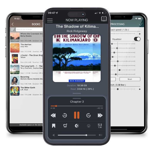 Download fo free audiobook The Shadow of Kilimanjaro: On Foot Across East Africa by Rick Ridgeway and listen anywhere on your iOS devices in the ListenBook app.